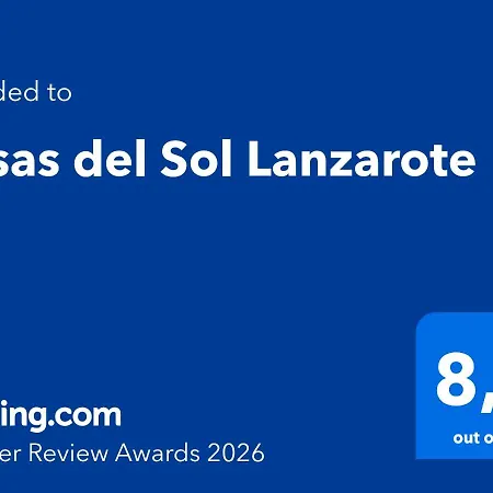 Вилла Casas Del Sol Lanzarote *